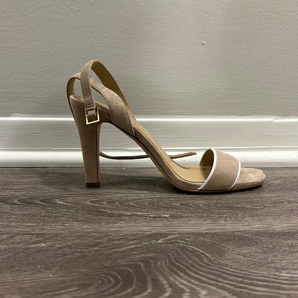 Etienne Aigner Nude Martini Heels, size 9, worn once